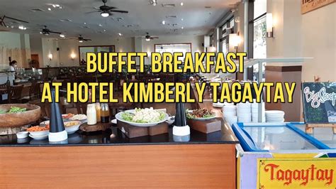 hotel kimberly manila breakfast buffet.